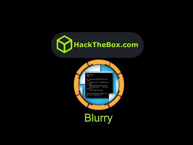 HackTheBox - Blurry