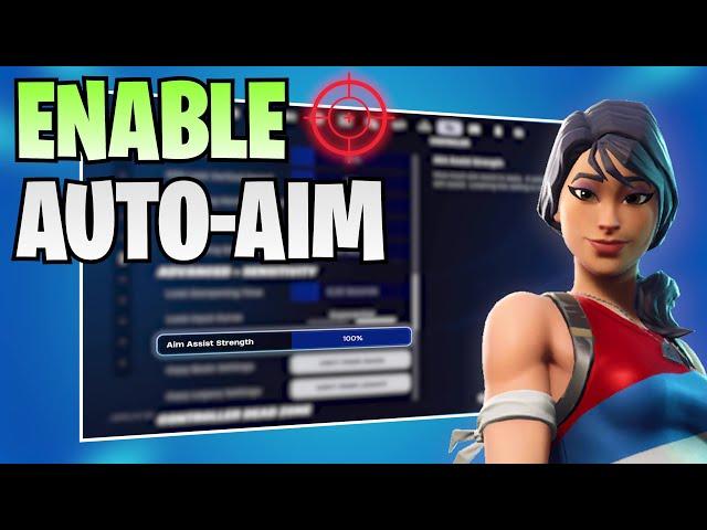 How to Enable 100% Aim Assist in Fortnite! (Ps5/Ps4/PC)