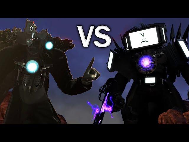 Titan TV Man VS Titan Cameraman (Part 1) Epic Battle