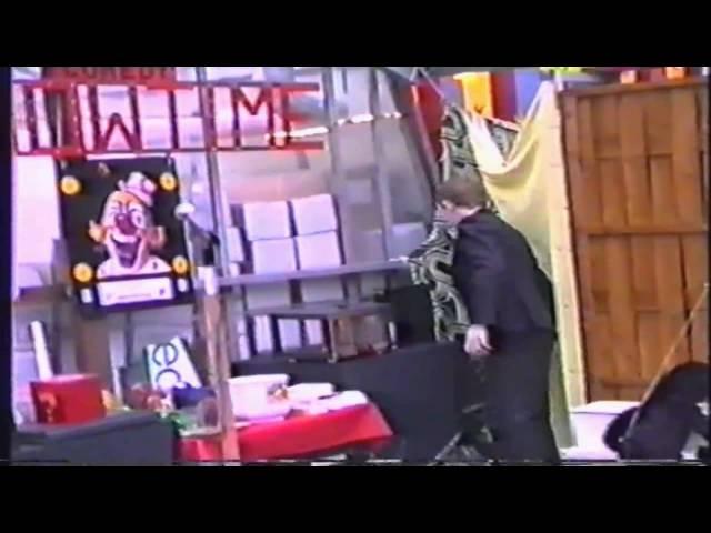 Tizzy The Clown & Alex Leroy aka Jonathan Royle childrens show circa 1987