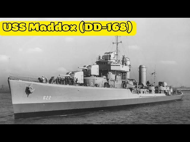 USS Maddox (DD-168) (— эскадренный миноносец США типа «Викс», состоявший на вооружении в годы ВОВ