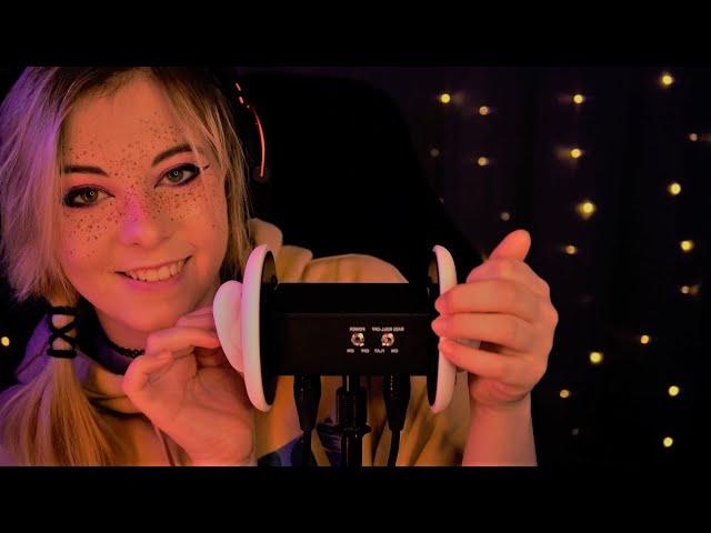 ASMR | most gentle slow Ear Massage + Blowing - Lotion, binaural, no talking