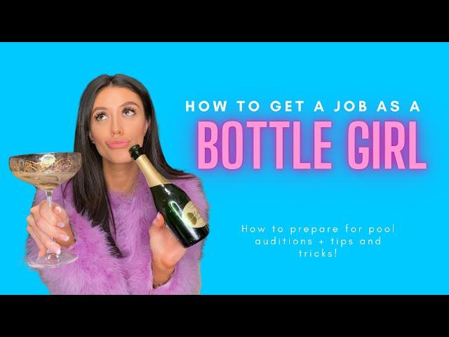 How to become a Las Vegas Bottle Girl -  Pool Auditions guide for landing the best club jobs