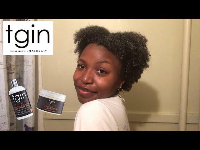 Tgin Hair Products Review on Type 4 Natural Hair | Ky’Quana M