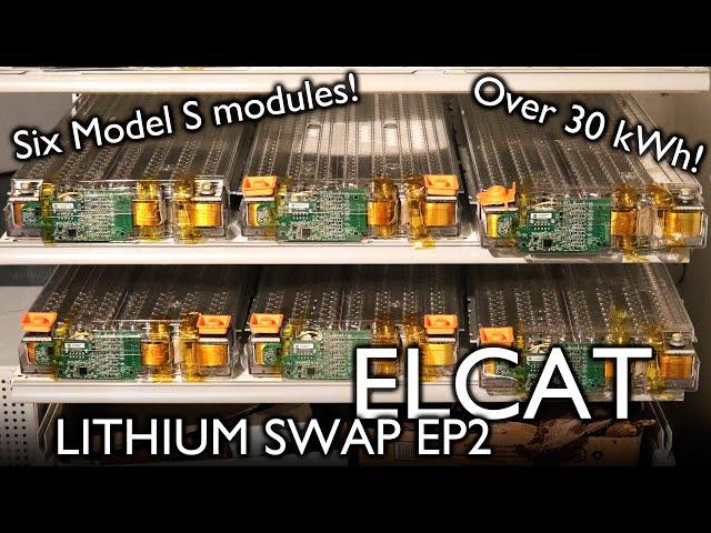 Elcat Lithium Conversion EP2: Will it drive on UNPROTECTED Tesla batteries?!