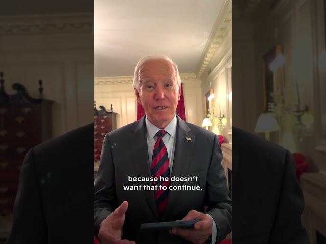 Biden reacts to Trump wishing for a market crash