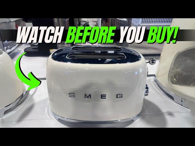 You NEED this #SMEG toaster! - Quick review of smeg 2 slice toaster! (Is it worth it?)