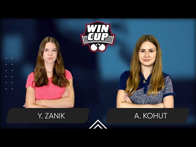 15:30 Yulianna Zanik - Alina Kohut 01.12.2024 WINCUP Women Star. TABLE 1