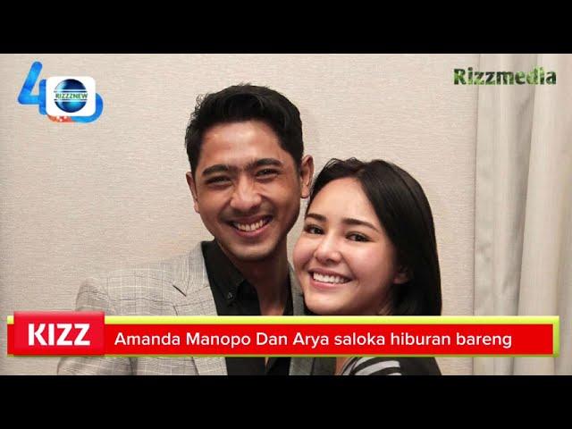 Amanda Manopo Dan Arya saloka go publik, Poto bareng siluet liburan disorot