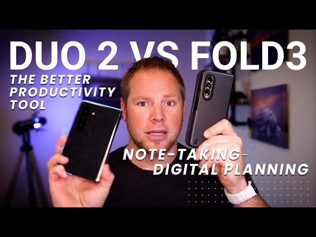 Samsung Z Fold 3 vs Microsoft Duo 2 Review for Productivity