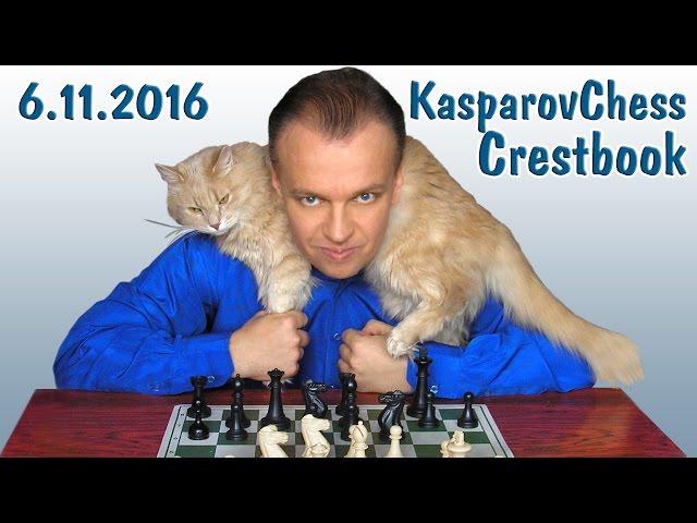 Sergey Shipov plays blitz! Crestbook / KasparovChess tournament 06.11.2016