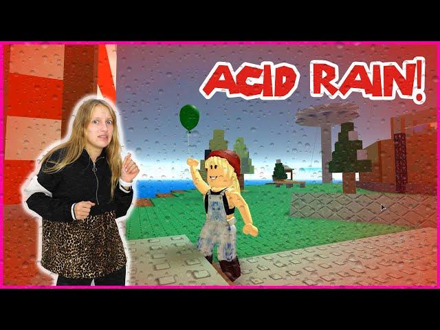 SURVIVING ACID RAIN on the ISLAND!