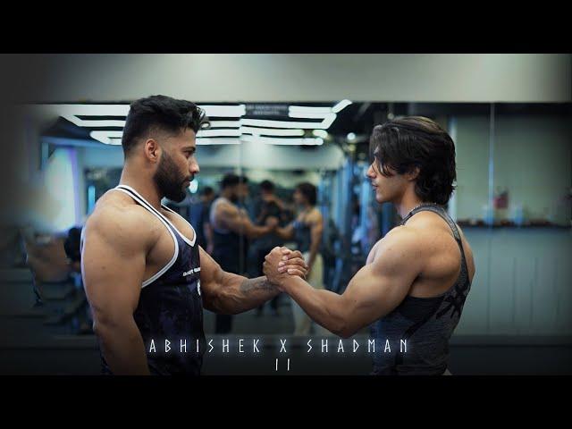 Chest workout with @AbhishekYadavyt Camera chori ho gya Gayab | shadman shadyy