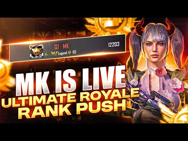 Rank #4 In Ultimate Royale | Only Chicken Challenge | MK Gaming