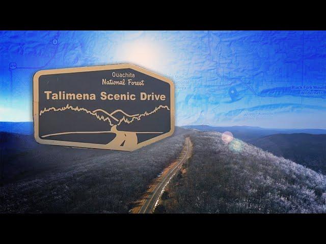 Exploring the Talimena Scenic Byway ||| Arkansas, Oklahoma ||| Ice Trees and Historical Sites