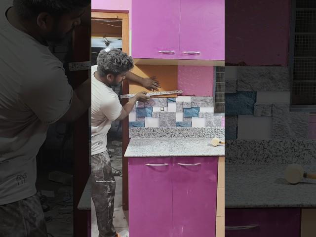 Wall Tiles To Measure And Cutting Easily || Rainbow Marble & Tiles