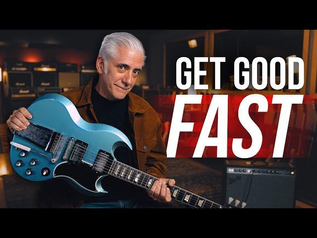 How To Get Good On Guitar Fast