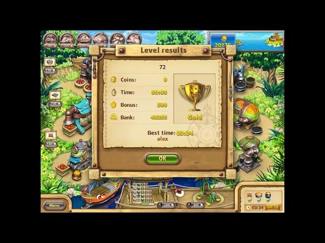 Farm Frenzy Gone Fishing only GOLD (level 72) Веселая ферма Рыбный день (Уровень 72) Золото