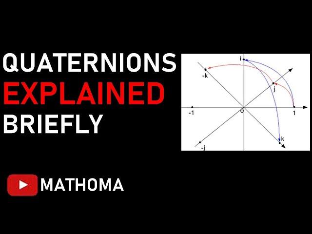 Quaternions EXPLAINED Briefly