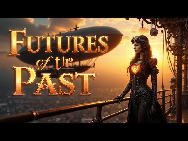 Futures of The Past - Mechanical Hearts - 19th Century Steampunk Sci-Fi - AI Microfilm