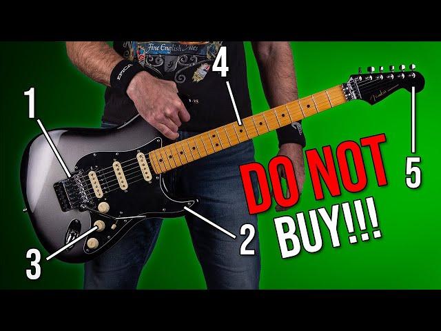 5 Reasons to NEVER Buy a Fender Stratocaster