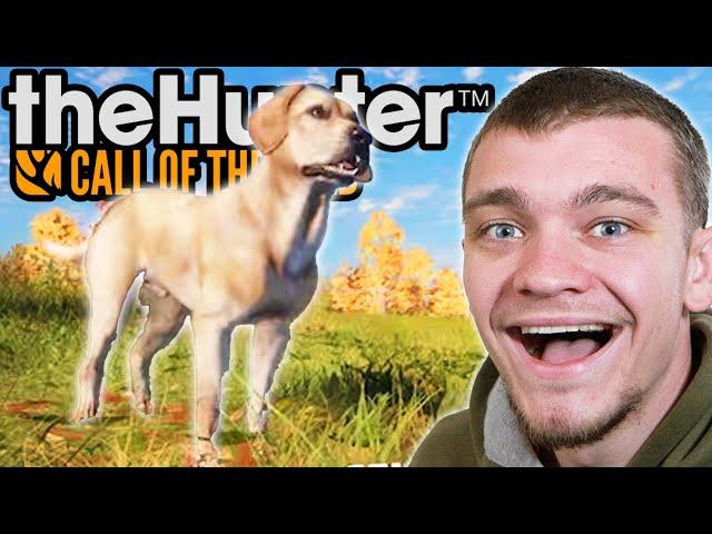 I Tried the Dogs in Hunter call of the Wild!