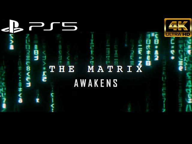 The Matrix - Awakens | PS5 Gameplay 4K | Unreal Engine 5