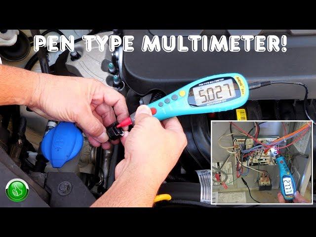 Pen Type Digital Multimeter(One Hand Operation)