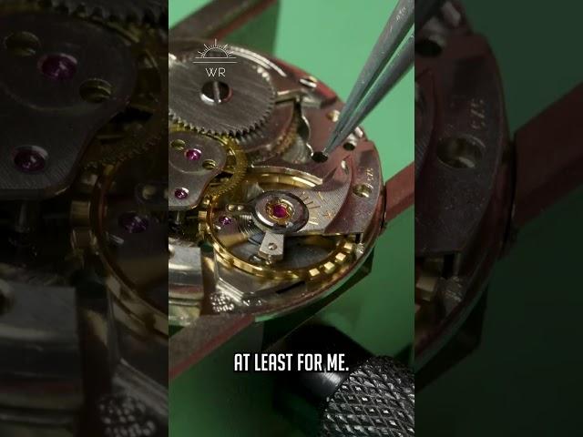 The Best Part of Watch Repair