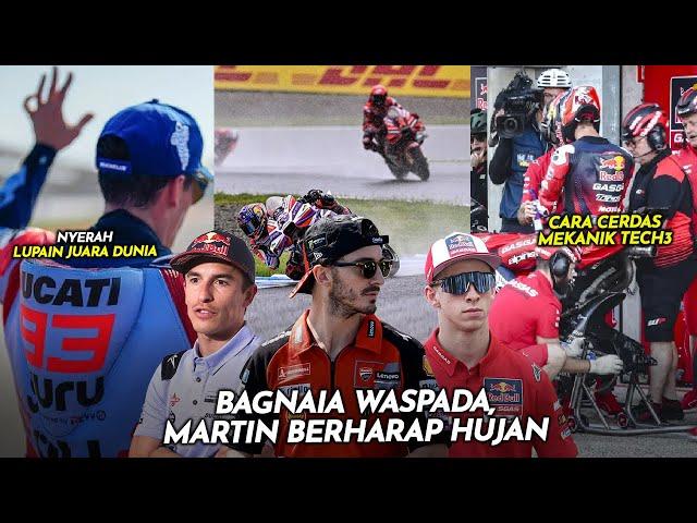 Bagnaia Waspadai Cuaca di Motegi  Marquez Udah Nyerah  Cara Tech3 Amankan Podium Acosta