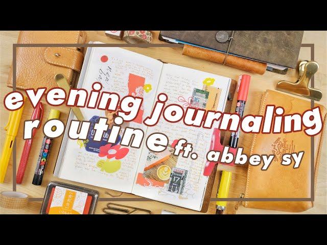 Evening Journaling Routine | Job's Journal x @AbbeySy