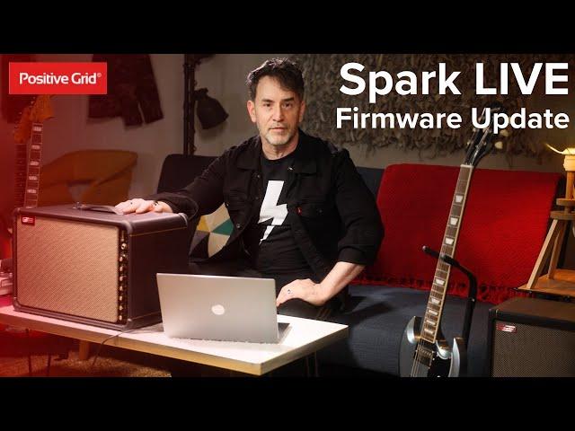 Spark LIVE - How to Update Firmware