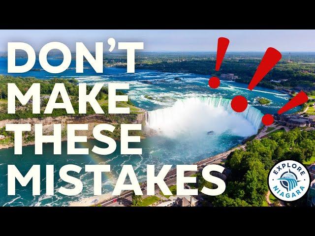 Don't Make These 5 Mistakes When Visiting Niagara Falls (You've Made at Least One)