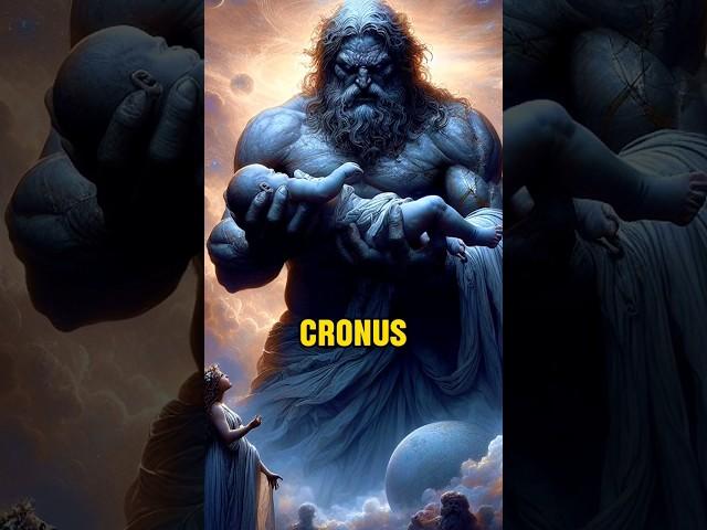 Zeus vs. Cronus - Clash of the Titans! #greekmythology #zeus #cronus