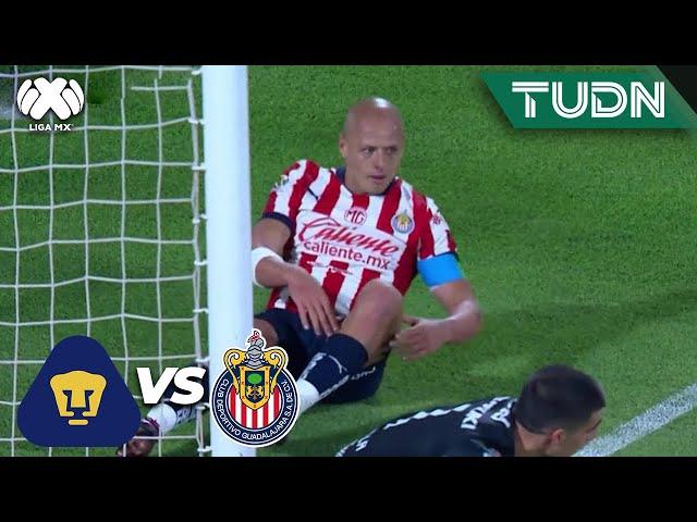 ¡A NADA el gol de Chicharito! | Pumas vs Chivas | Liga Mx - CL2025 J10 | TUDN