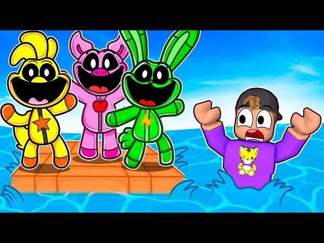 ROBLOX SMILING CRITTERS BUILD A BOAT!