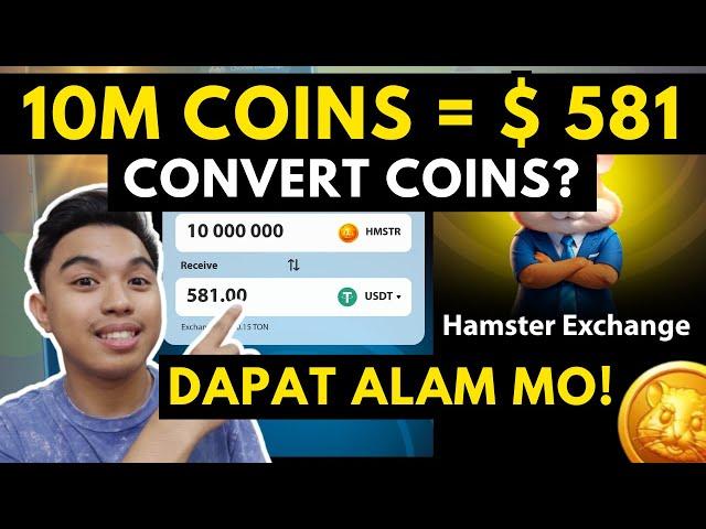 HAMSTER KOMBAT CONVERT COINS TO USDT? HAMSTER EXCHANGE  HAMSTER KOMBAT NEW UPDATE