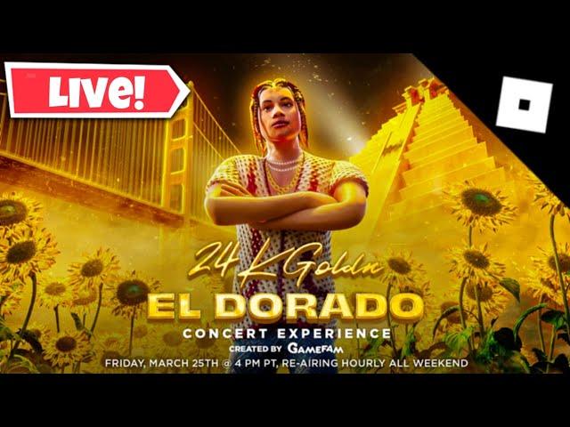  LIVE  24kGoldn Concert Experience on Roblox || Only Mobile Roblox for Easy