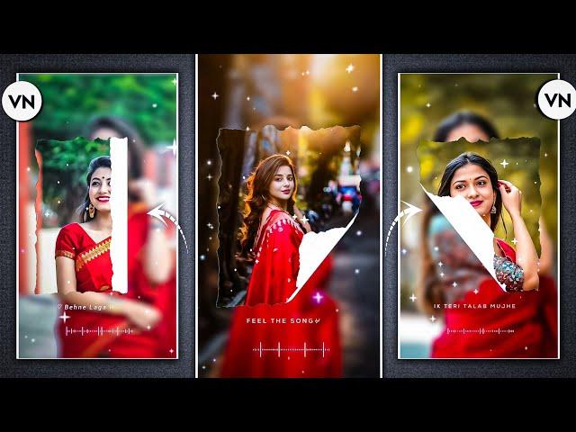 New Trending Video Editing In Vn App | Curl Photo Lyrics Video Editing In Vn App | Vn App Editing