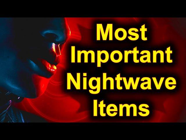 Warframe Most Important Items to Get in Nightwave