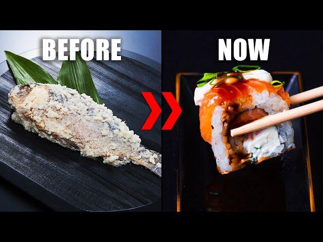 The evolution of SUSHI. How Sushi Evolved Over Time