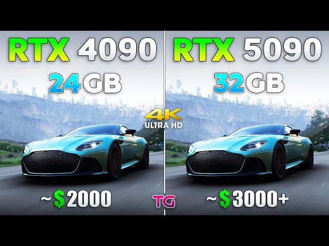 RTX 5090 vs RTX 4090 - Test in 12 Games | 4K