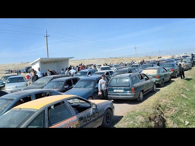 Traffic jams 9 points in Toshrobod 15 stop Dompechet Navruz holiday 2023 Jaloliddin Balkhi TJ