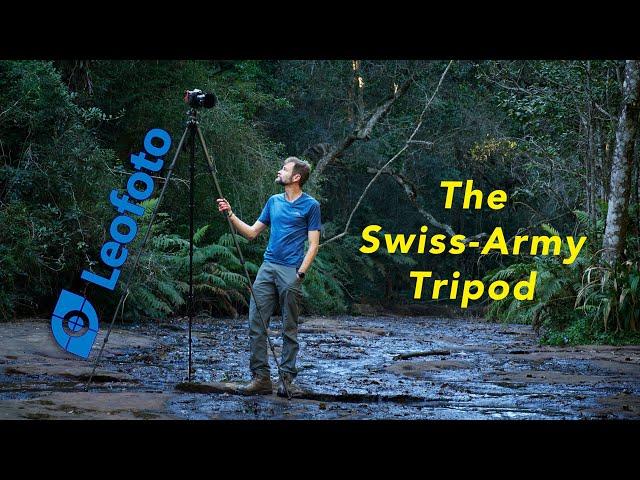 The Swiss Army Tripod - Leofoto as a tripod SYSTEM