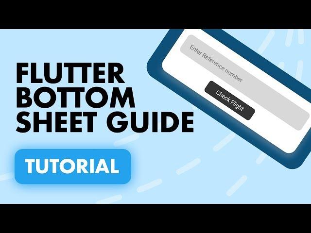 A Beginners Guide to the Flutter Bottom Sheet | Tutorial