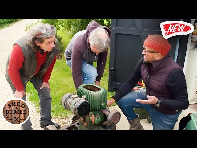 Shed & Buried 2024 | The boys visit Rob, who has an impressive collection of vintage British bikes.