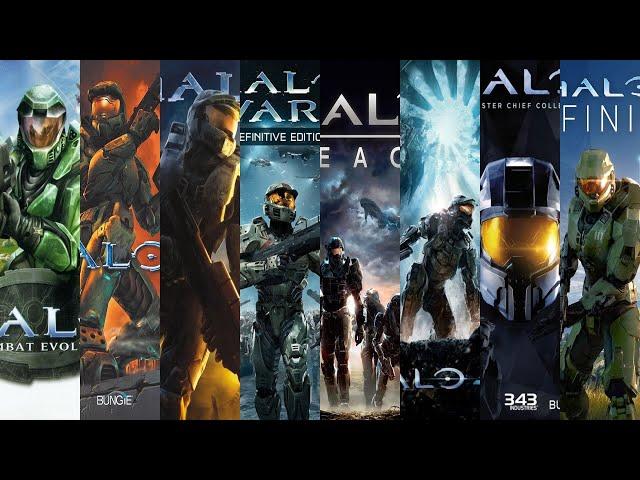 The Evolution of Halo Games (2001-2020)