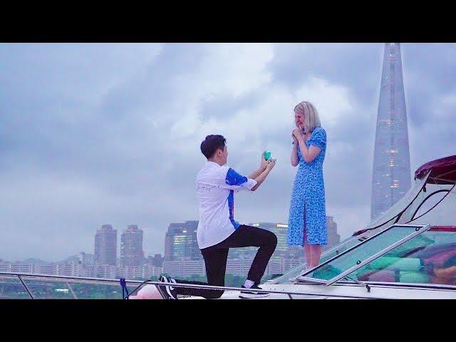 SURPRISE PROPOSAL ON HAN RIVER (Korea)