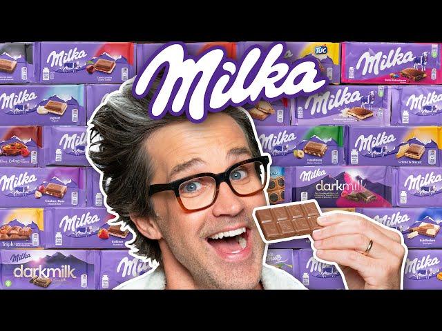 We Tried EVERY Milka Flavor