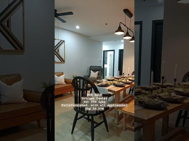 FOR SALE Ortigas 4br condo #realestatephilippines #condoph #condophilippines  #expatphilippines